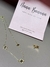 CONJUNTO TREVO DOURADO (BRINCO COD80 + COLAR COD06) na internet