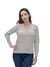 CARDIGAN MODAL BASICO COM BOTÕES BEGE