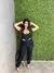 CONJUNTO TOP CALÇA JOGGER PRETO