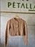 CASACO CROPPED TRANÇA MODAL CARAMELO - comprar online
