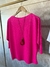 BLUSA MODAL MANGA MORCEGO - ROSA - comprar online