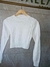 BLUSA CROPPED MODAL - OFF WHITE - comprar online