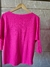 BLUSA MODAL MANGA MORCEGO - PINK NEON - Petallas Boutique