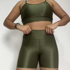 Conjunto Fit - Lamore - Verde Militar