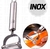 Eficiente descascador e fatiador de frutas, verduras e legumes em aço inox - comprar online