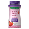 Hair Skin and nails advanced gummies Natures Bounty