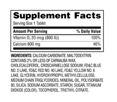 Calcio y Vitamina D3 - comprar online