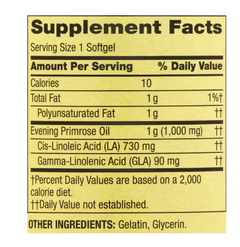 Evening primrose oil - comprar online