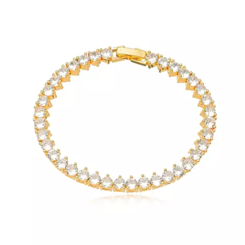 Pulseira Semijoia Riviera Cristais