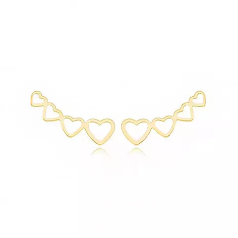 Brinco Coração Vazado