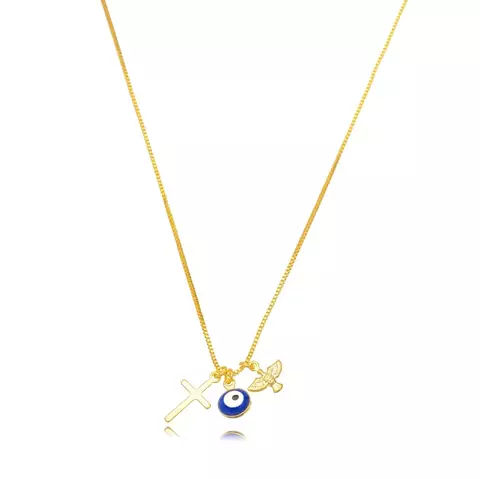 Colar Semijoia Patuá Liso