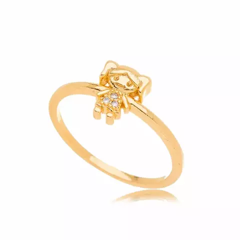 Anel Menina Micro Zircônia