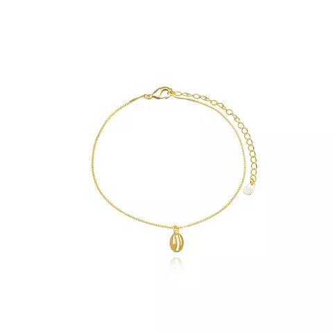 Tornozeleira Semijoia Búzios Lisa.