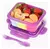 Lunchera Footy Plegable Silicona C/ Tenedor - comprar online
