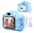 Mini Camara Digital De Fotos Recargable Con Juegos P/ Niños Color Celeste Mini Camara Digital De Fotos Recargable Con Juegos P/ Niños Color CelesteMin
