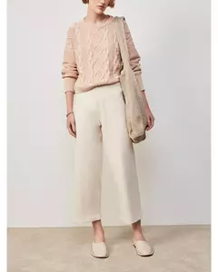 Blusa Tricot Anselmi amendoa na internet