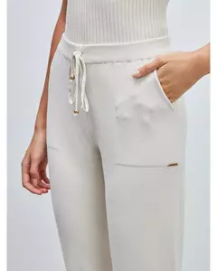 Calça em Tricot Anselmi cru na internet