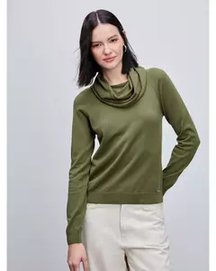 Blusa gola boba Anselmi matcha - comprar online