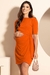 VESTIDO GESTANTE ENVELOPE DECOTE CANOA - loja online