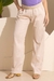 CALCA GESTANTE PANTALONA COM BOLSO LINHO - comprar online