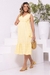 VESTIDO GESTANTE MIDI AMARRAÇÃO LATERAL