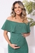 Imagem do VESTIDO GESTANTE COM FENDA OMBRO A OMBRO