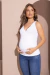 BLUSA GESTANTE REGATA AMAMENTAÇÃO VISCOLYCRA - A Gestante Atacado