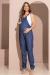 JARDINEIRA JEANS GESTANTE LONGA - comprar online