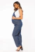 Imagem do JARDINEIRA JEANS GESTANTE LONGA