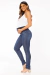 CALÇA JEANS GESTANTE ISA SKINNY - A Gestante Atacado