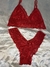 Conjunto renda simples em V