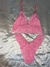 Conjunto renda simples em V