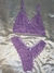 Conjunto renda simples em V - comprar online