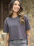Cropped Cinza - comprar online