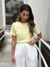 Camiseta Amarelo Manteiga