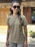 Camiseta Caqui