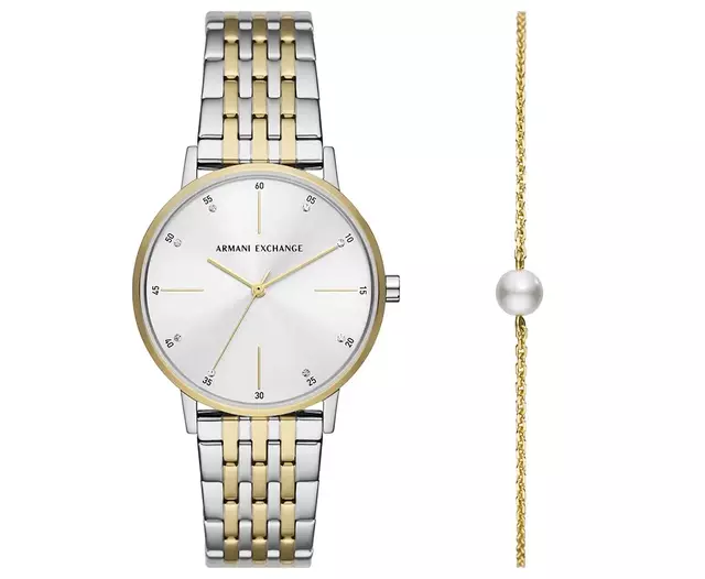 Reloj Armani para mujer analógico modelo AX7156SET