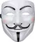 MASCARA GUY FAWKES, V DE VINGANÇA