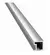Listello Cuadrado Atrim Cromo Brillante 9 mm x 9 mm x 2,45 m (1431) - comprar online