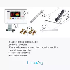 KIT Controlador Electrónico TK8 para Termotanque Solar - comprar online