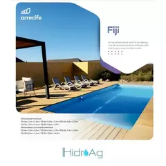 Piscina FIJI Marea – 5 Tamaños Disponibles | Diseño Recto con escalones y Profundidad Progresiva - tienda online