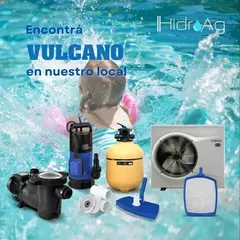 Filtro Vulcano VC‑10 para Piscina | Hasta 20.000 litros | Alta eficiencia de filtrado con válvula selectora - HidroAg