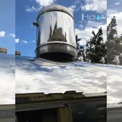 Tanque asistente 5 L acero inoxidable para termotanque solar