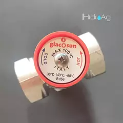 Válvula mezcladora Giacomini para termotanques solares 100 °C en internet