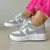 TÊNIS NIKE AIR FORCE 1 - CINZA/BRANCO - Ref.: 069 - comprar online
