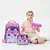 Kit Mochila Escolar Infantil 3 Peças com Rodinha Gatinha - Use Miss Moda Infantil