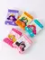 Meia Infantil Princesas Kit 5 Pares - loja online