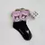 Meia Infantil Kit 5 pares Cano Longo Kuromi - comprar online