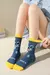 Meia Infantil Stitich Kit 5 Pares Cano Longo na internet