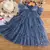Vestido Tule Babados Com Estrelas - comprar online